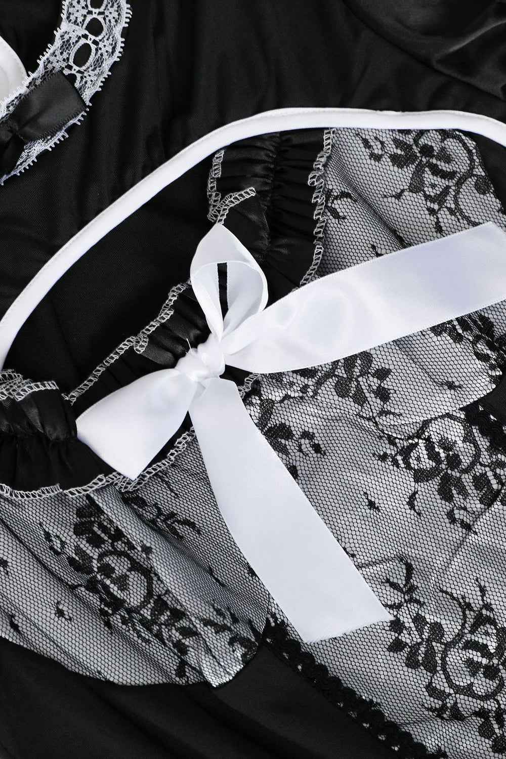 French Maid Lace Dress Costumes