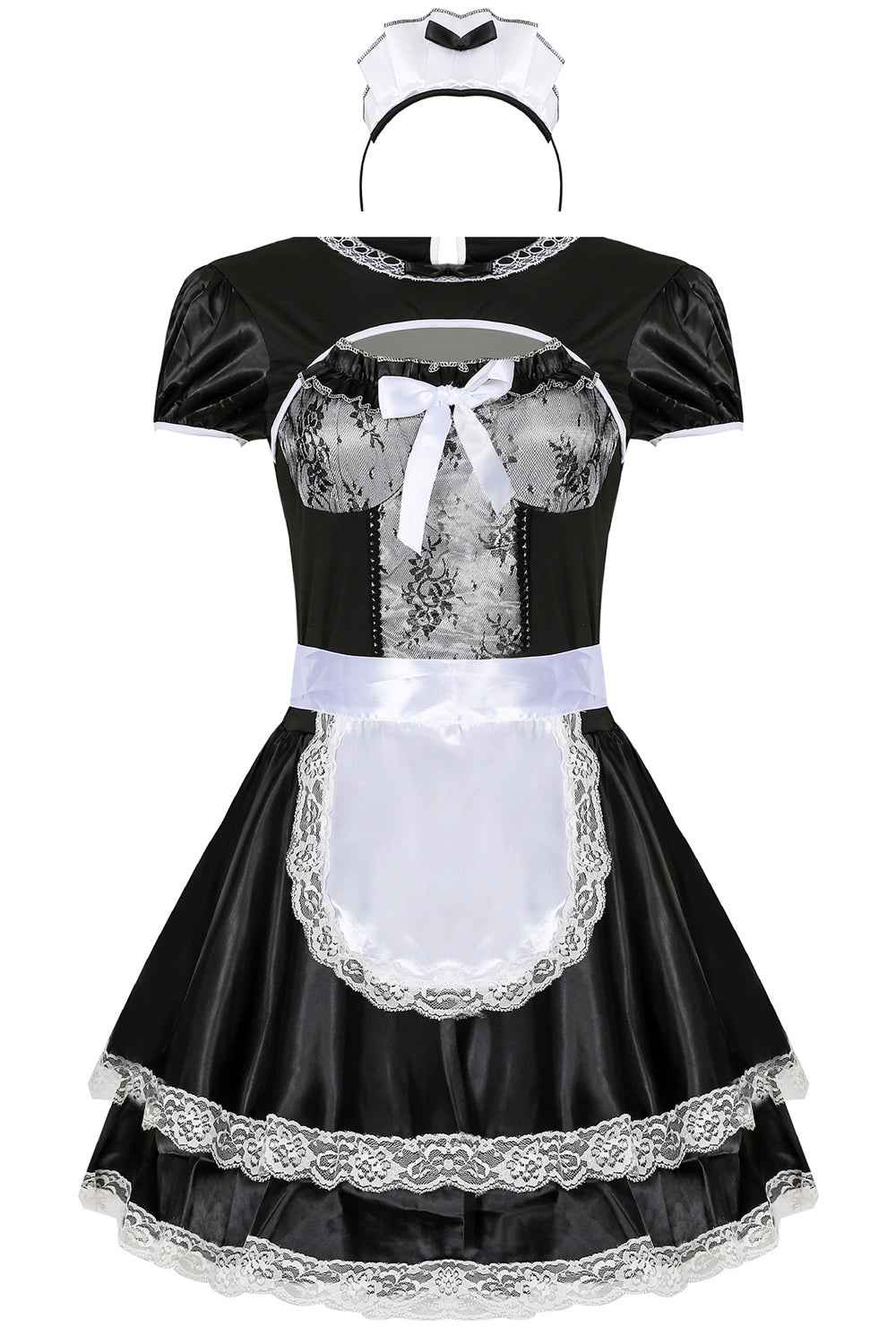 French Maid Lace Dress Costumes