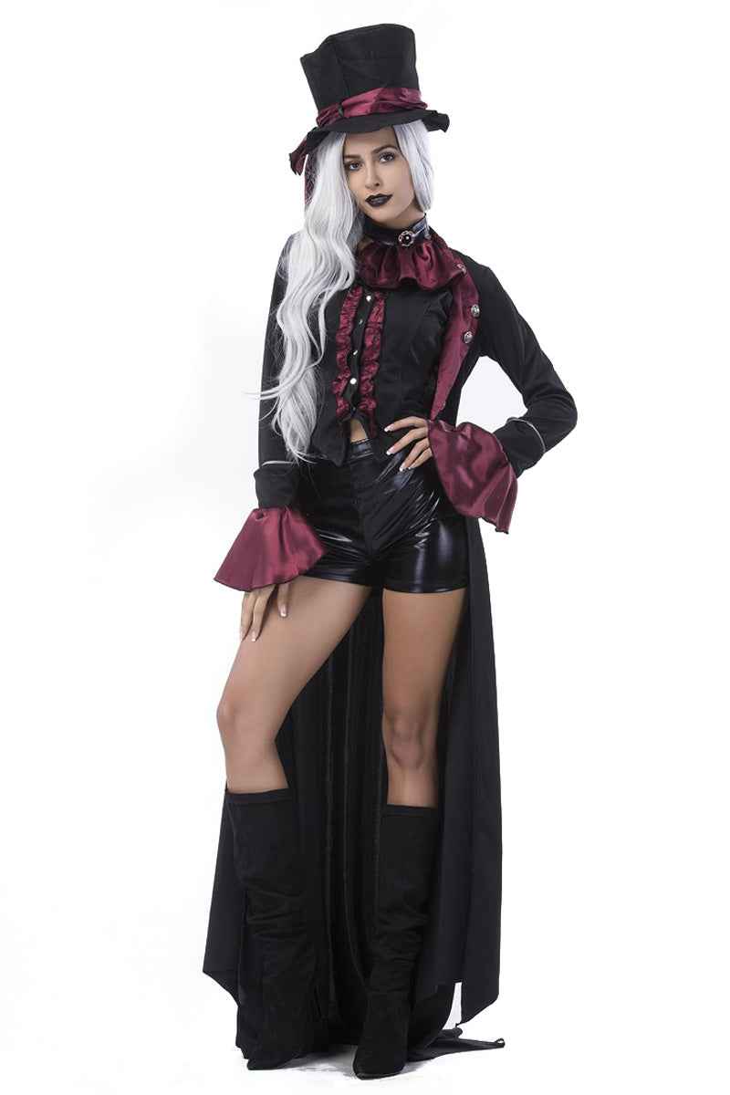 LUSTY VAMPIRE Witch Queen Long Dress Party Uniform DS Costume