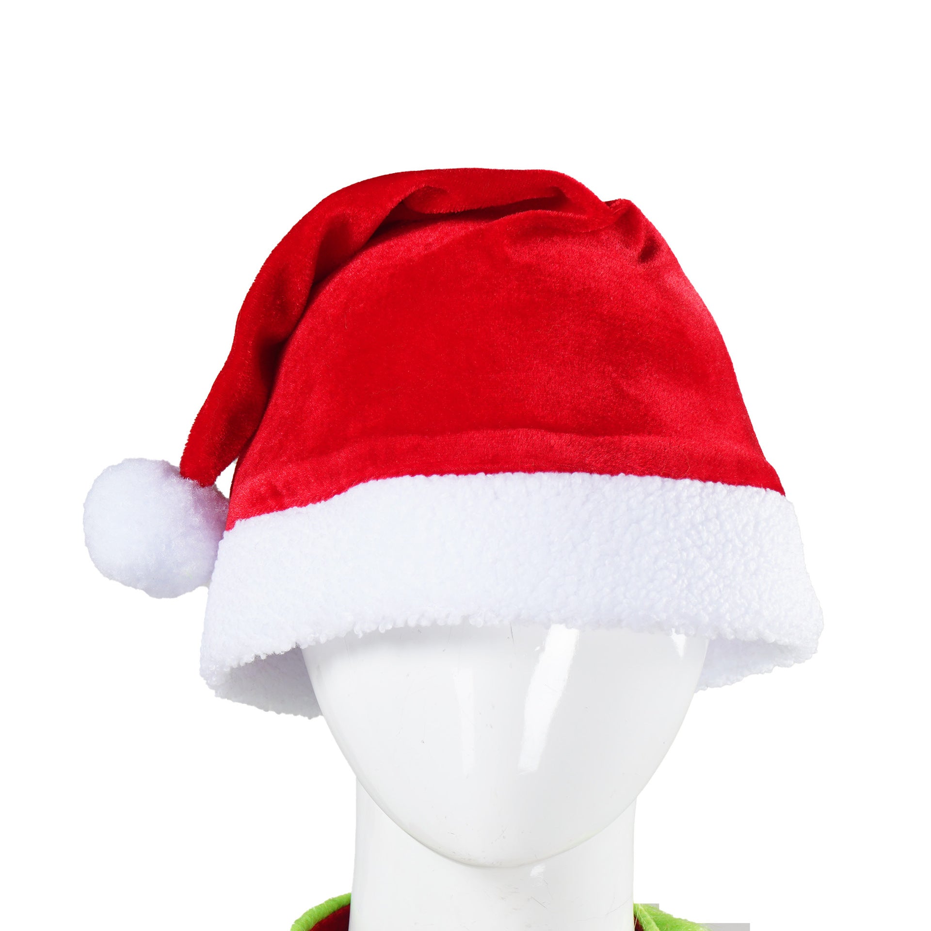 Christmas Spot Green Hair Monster Grinch Cosplay Costume Santa Xmas Outfits - Ciclove