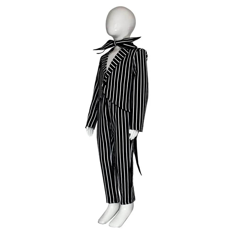 Adult kids Jack Skellington Sally Suit Costume The Nightmare Before Christmas for women men Boy Girl full Set - ciclove