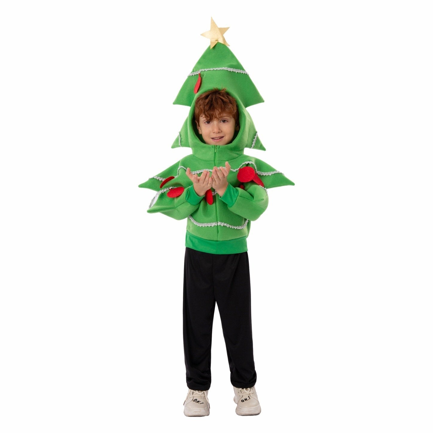 BuyChristmas Tree kids Costume for School Christmas Party Cosplay Now Cheaper With 3 - 5 Days Ship - PajamasBuy