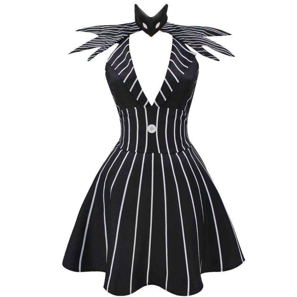 jack skellington costume Dress Nightmare Before Christmas For Women