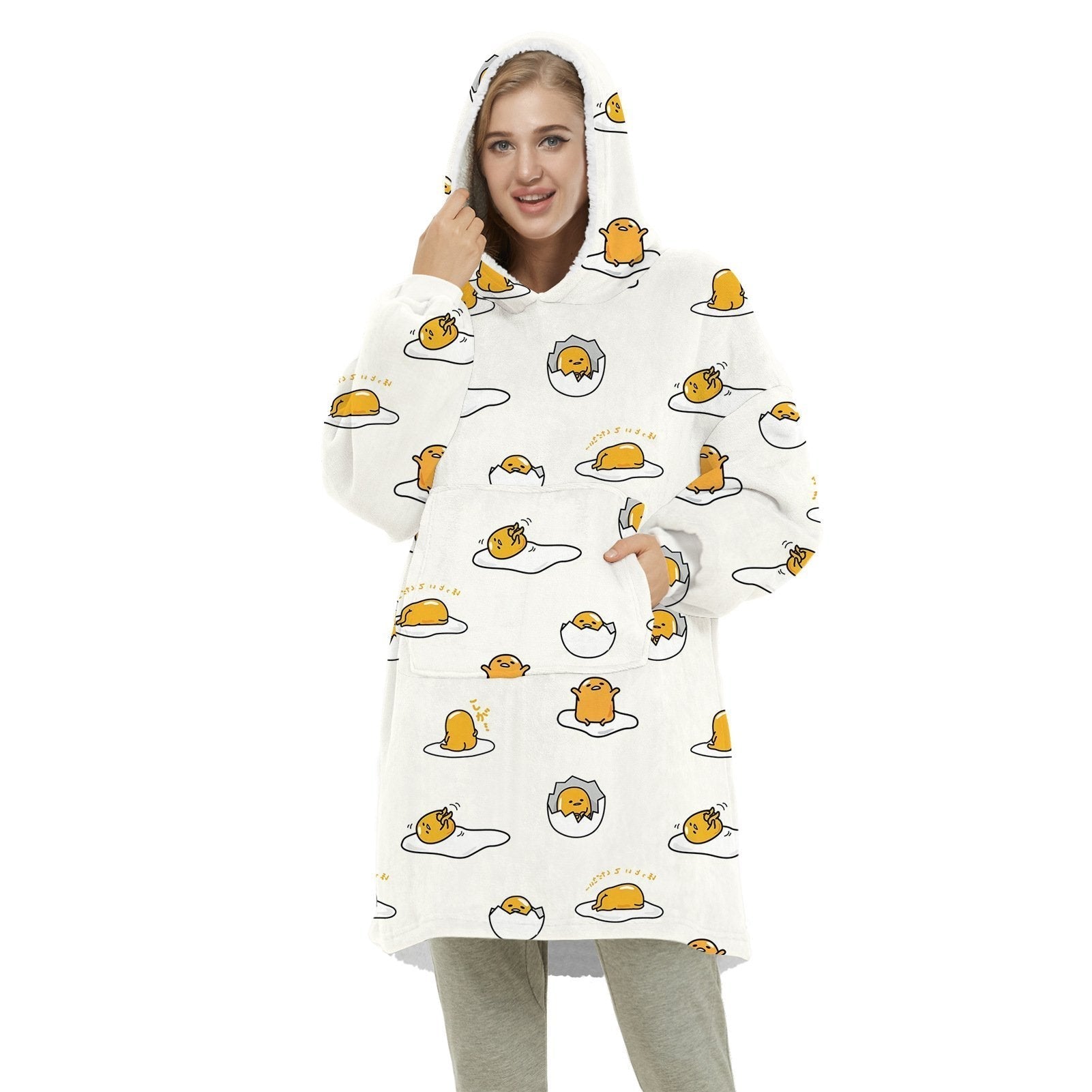 Christmas Eve Cloth Women Men Couple Printing Men's and Women's Winter Wear Blanket Sweater - Ciclove