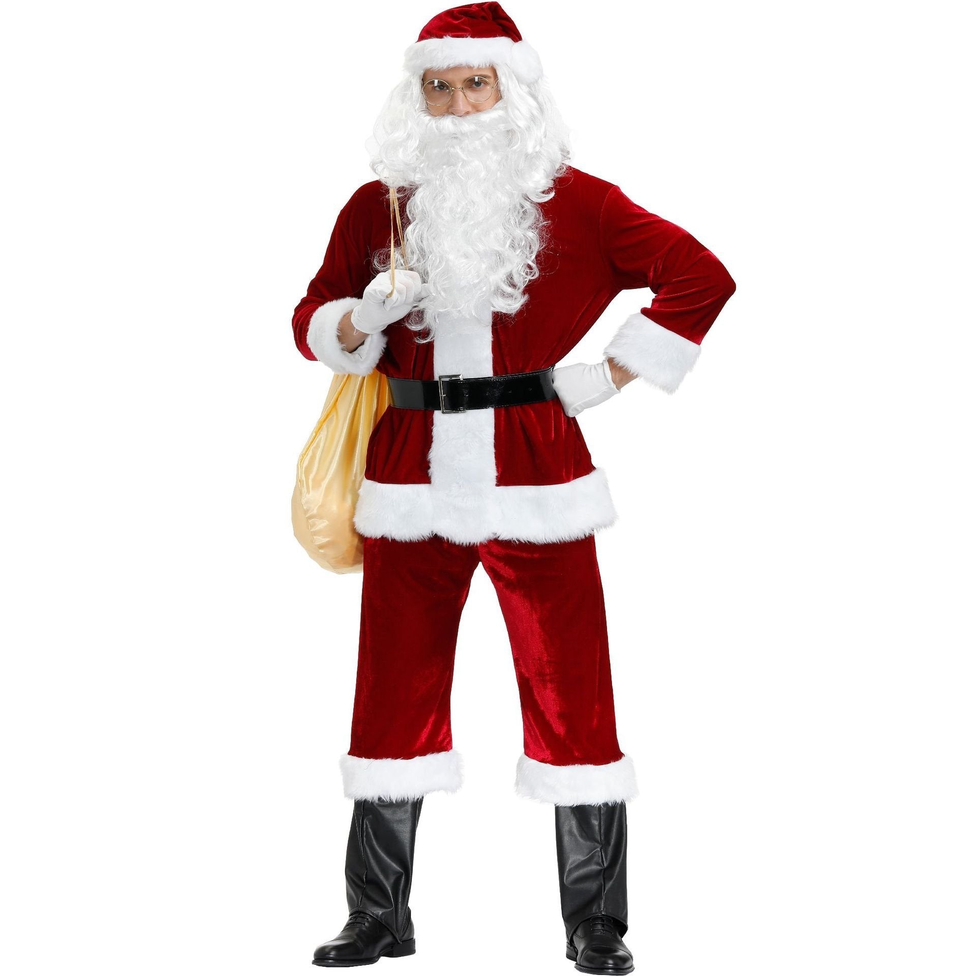 Christmas Costume Santa Claus Role-playing Suit Men - Ciclove