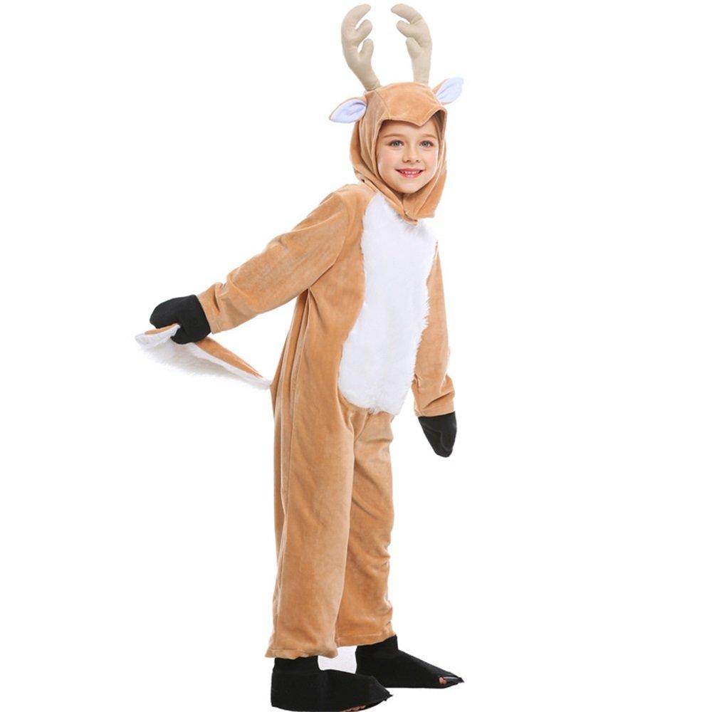 Children's Christmas Costumes Animal Dress Up Reindeer Elk Costume - Ciclove