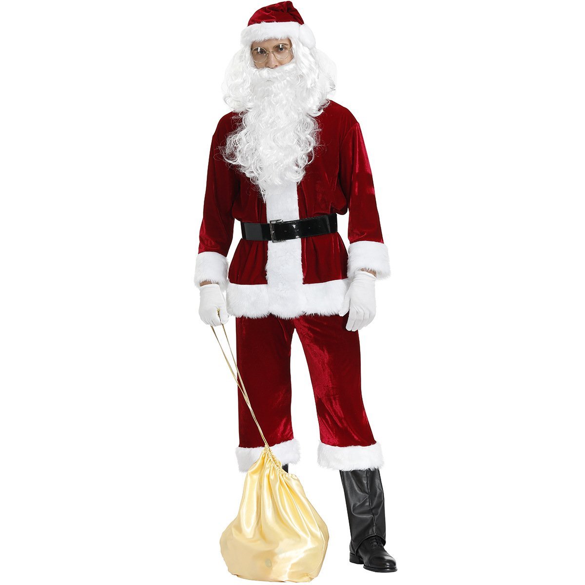 Christmas Costume Santa Claus Role-playing Suit Men - Ciclove