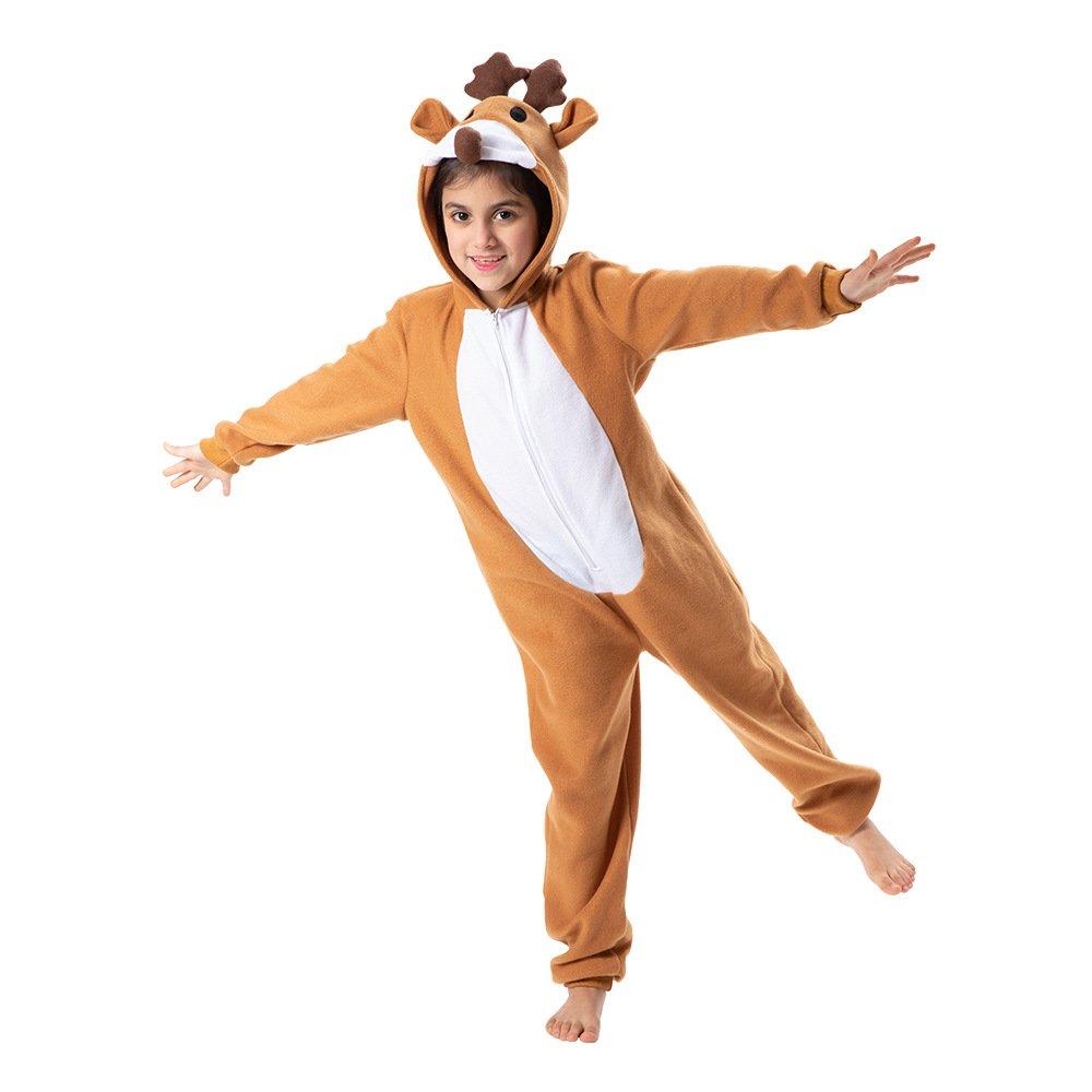 Christmas Elk Kigurumi Pajamas Party Stage Props Bar Horse Reindeer Suit - Ciclove