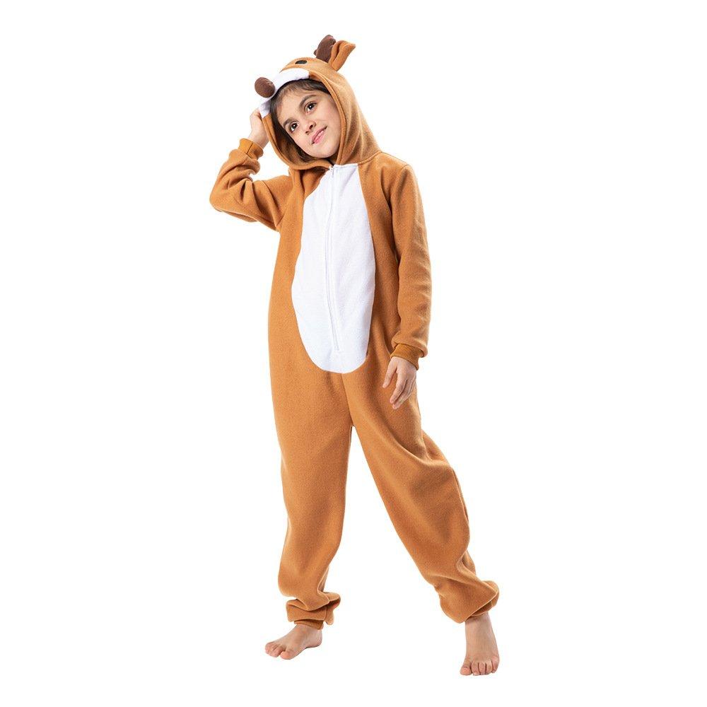 Christmas Elk Kigurumi Pajamas Party Stage Props Bar Horse Reindeer Suit - Ciclove