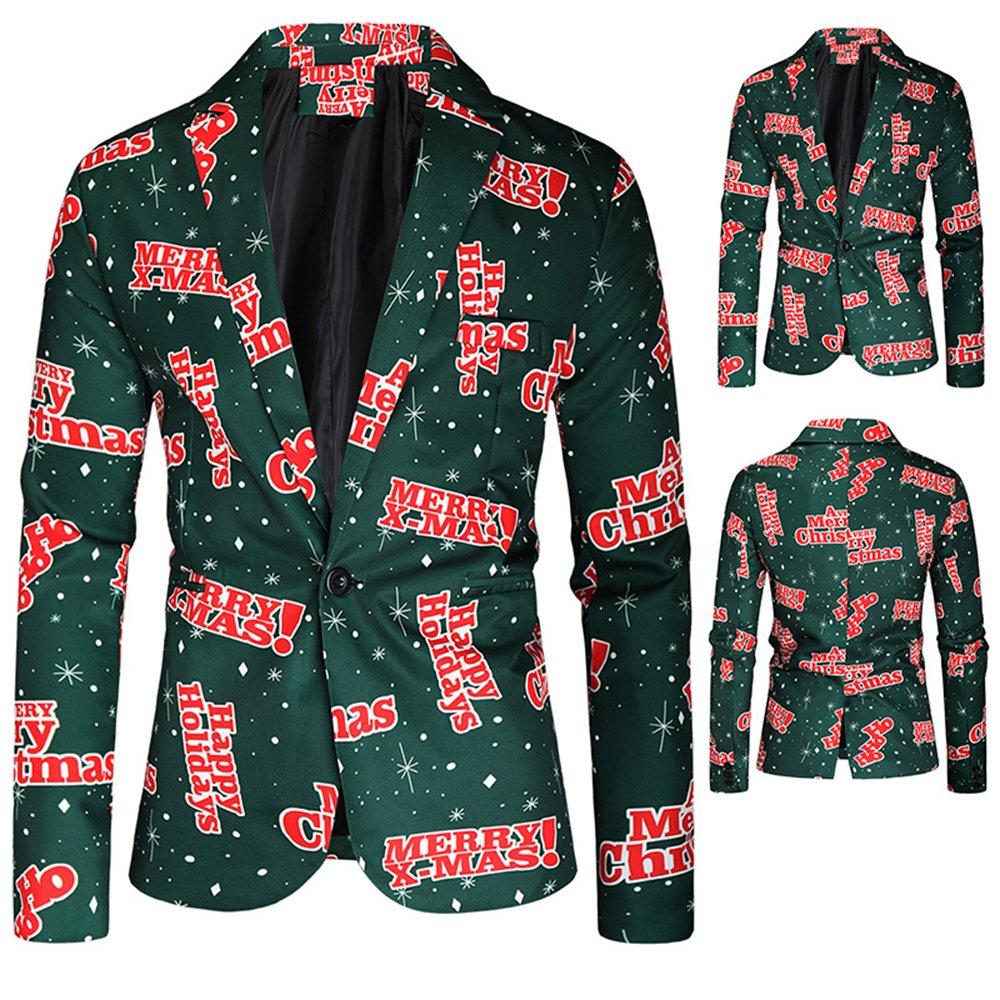 Men Coat Casual Suit Jacket 3D Fun Printing 2022 - Ciclove