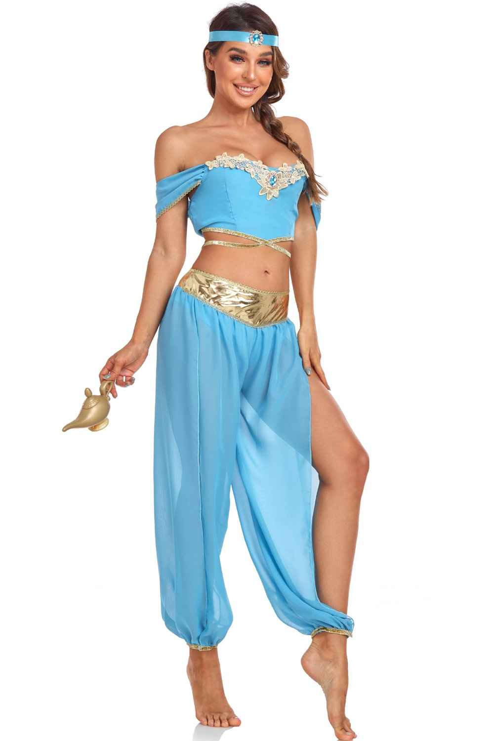 Aladdin Magic Lamp Princess Jasmine Dress