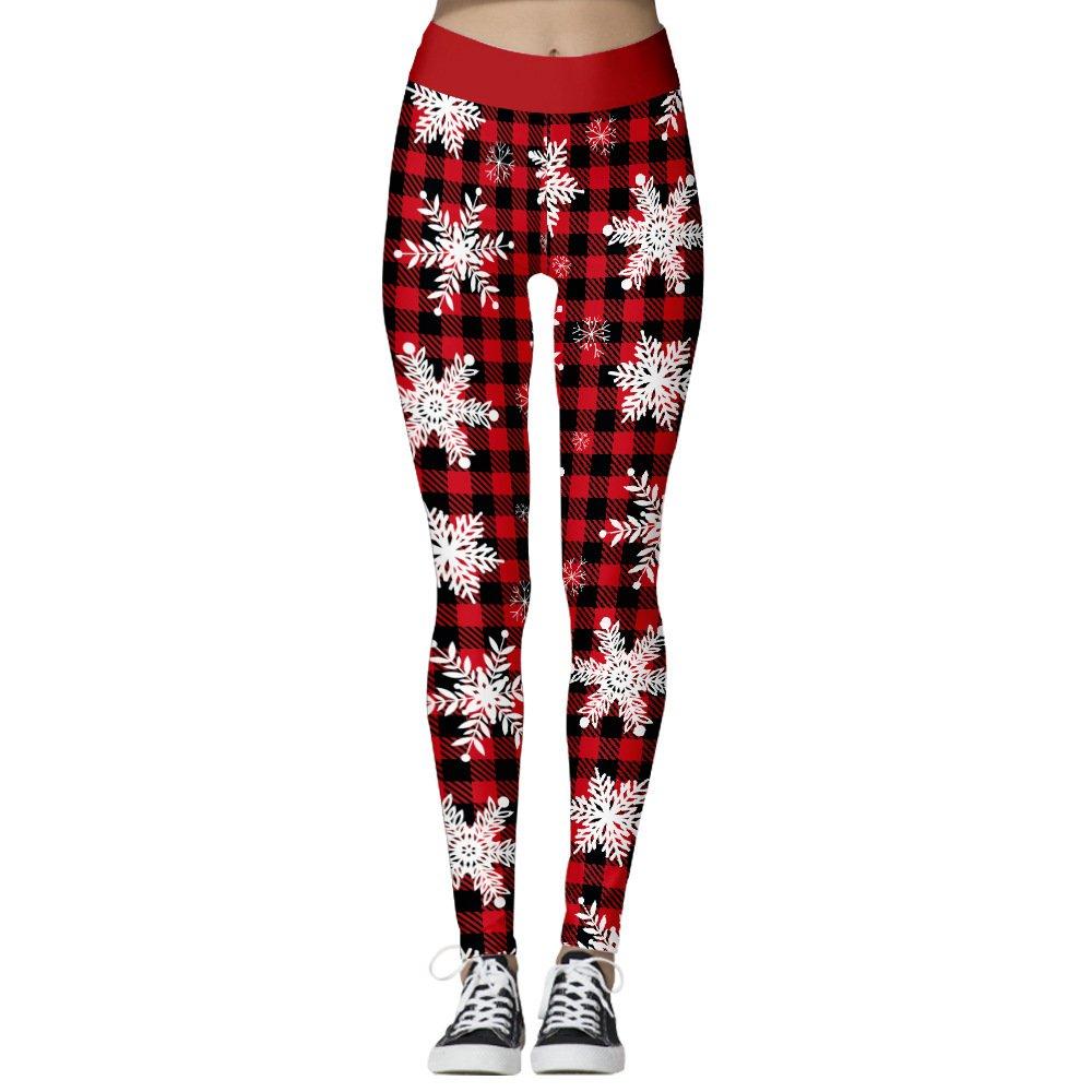 Christmas Pants leggings Grinch Grinch Digital Print Women - Ciclove