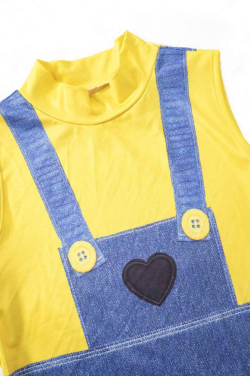 Despicable Me Minions Character Costumes Suit Nightclub For Women