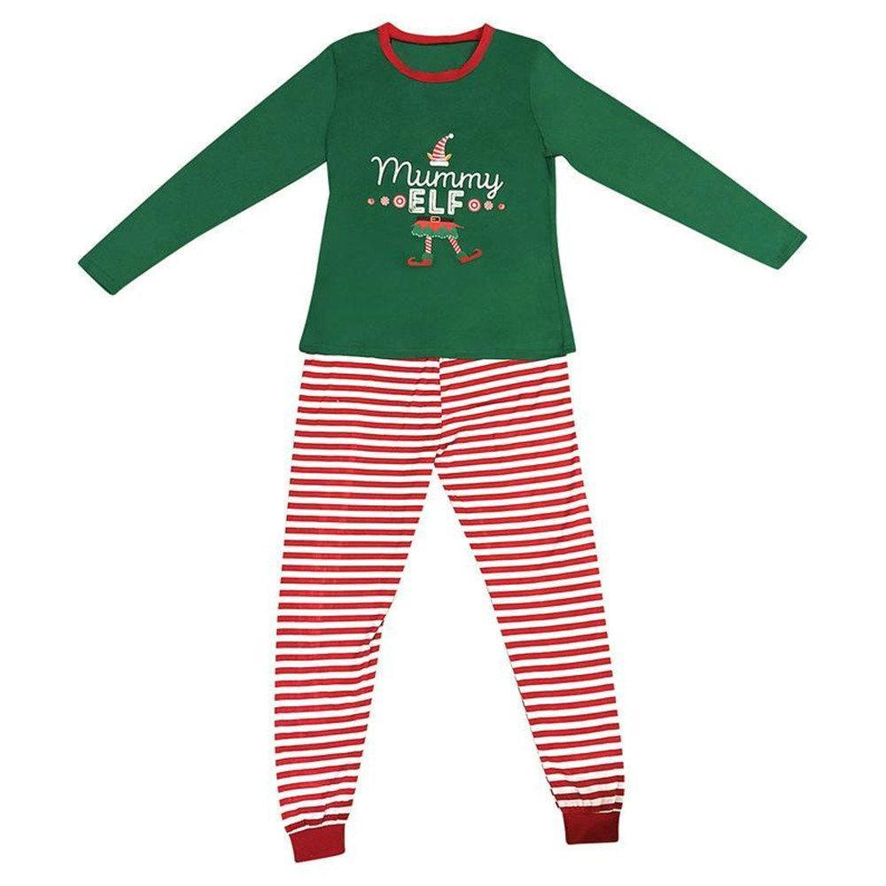 Christmas Family matching Pajamas Sets Santa Stiped Clothing for Daddy Momy me Baby Kids Gift 2022 - Ciclove