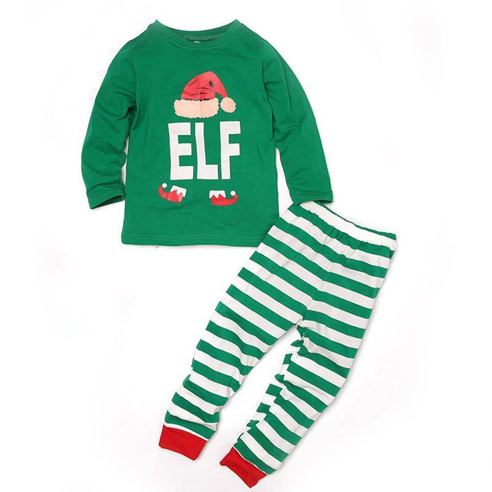 Christmas Matching Family Pajamas Christmas Hat Sleepwear - ciclove