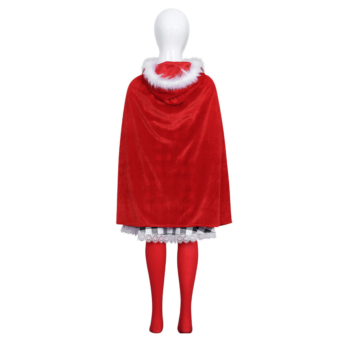 Girls Cindy Lou Who Costume Christmas Kids Whoville Dress Sets - Ciclove