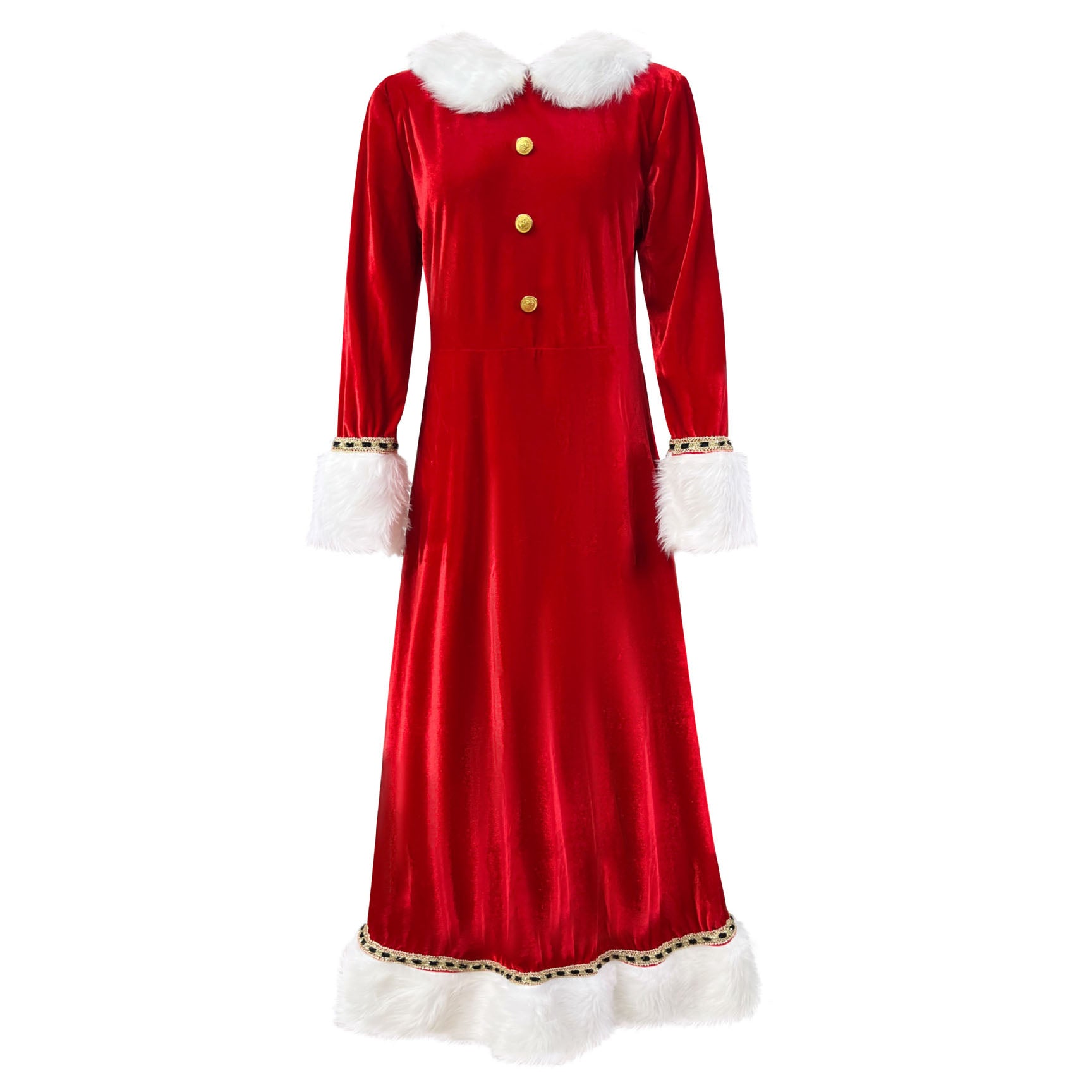 Christmas Women's Dress for Adult Party Performance Santa Xmas Outfits - Ciclove