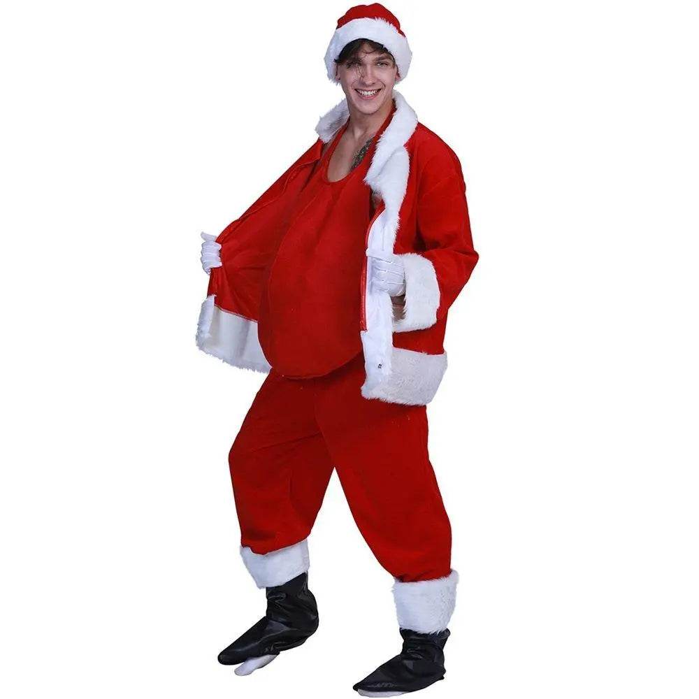 Christmas Costume Accessories Santa Claus Fake Belly Props Unisex - ciclove