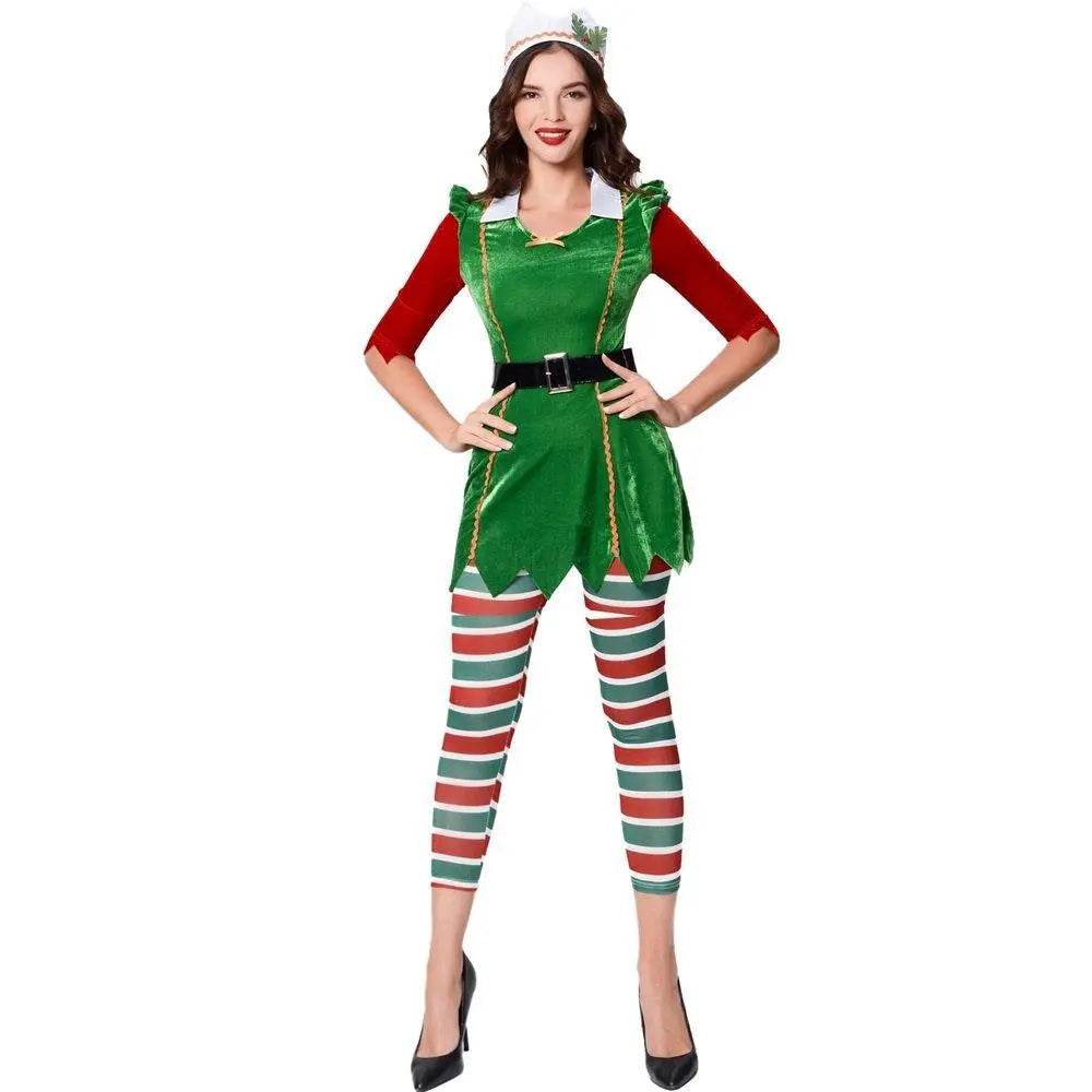 Christmas Costume Holiday Party Theme Christmas Tree Dress Ladies - ciclove