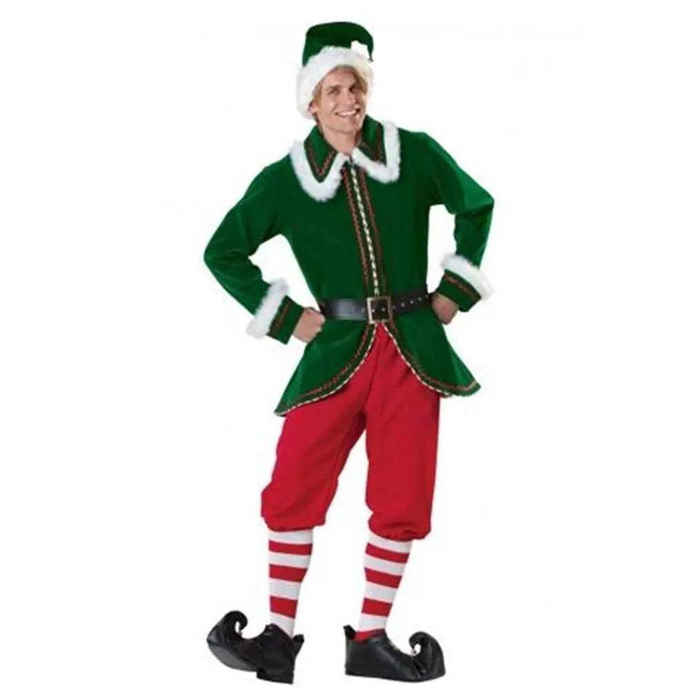 Christmas Costume Santa Claus Cosplay Costume Men - ciclove