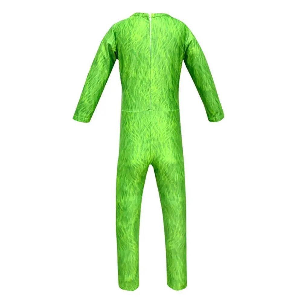 Kids The Grinch Christmas Costumes Jumpsuit Sets - ciclove