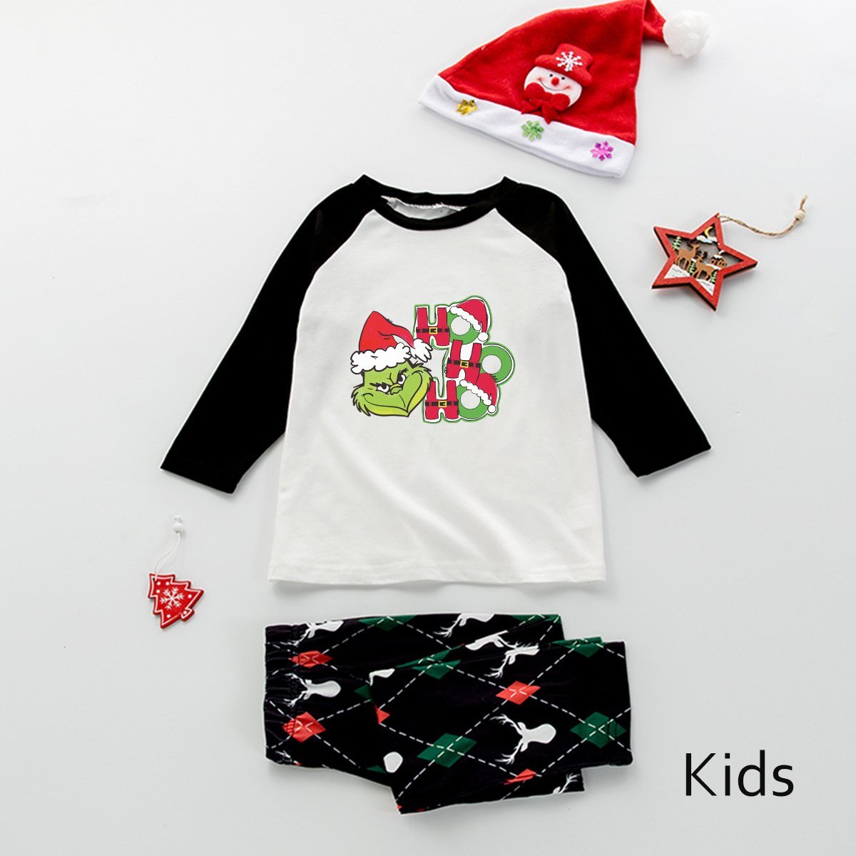 Family Matching Pajamas Christmas Two Pieces Printed Letter Sleepwear Set - Ciclove