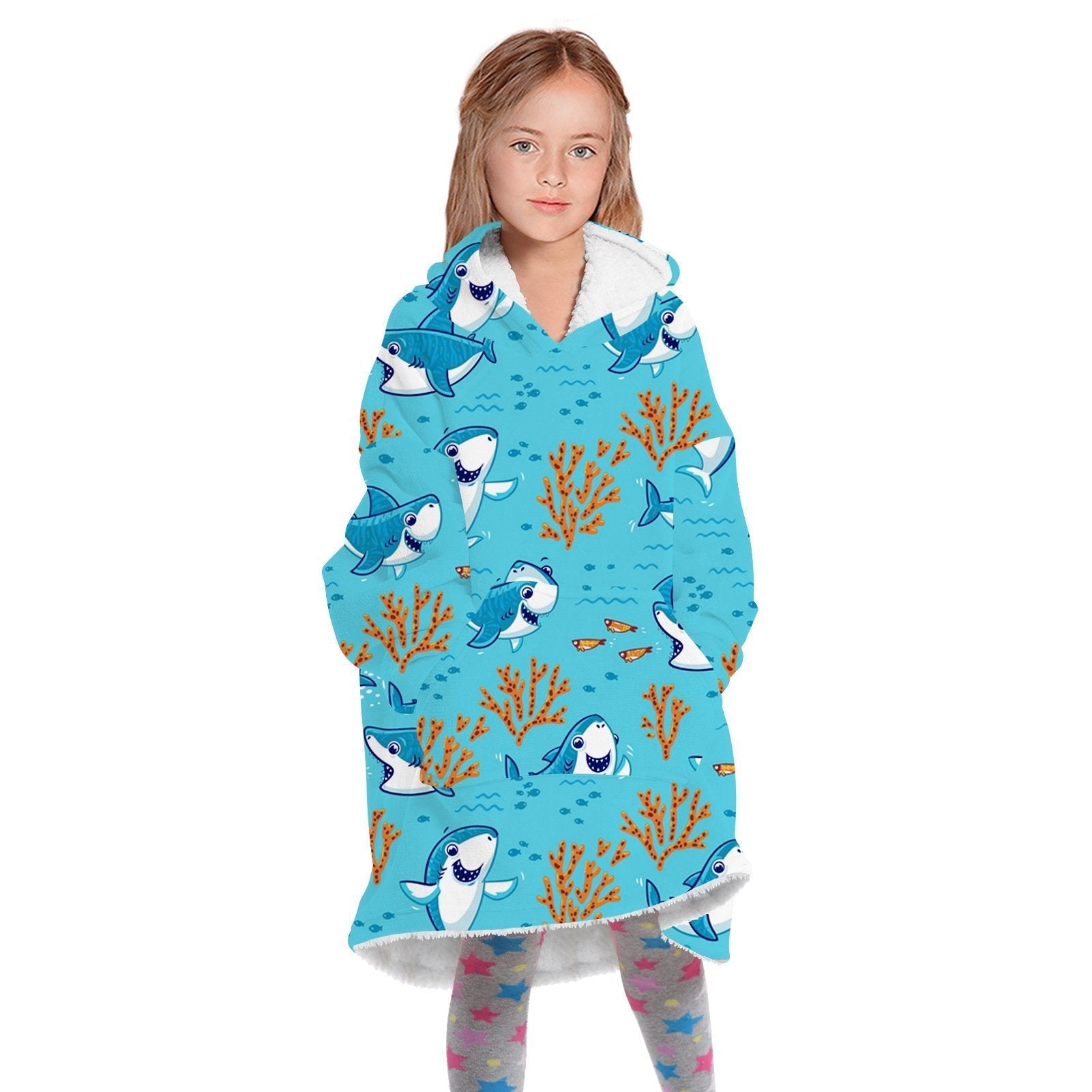 Family matching pajamas robes hoodie blanket Holiday Christmas Gifts - Ciclove