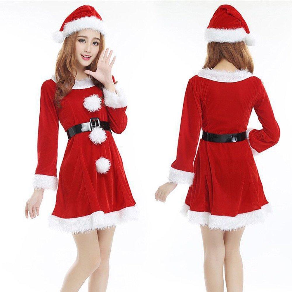 Christmas Costumes Christmas Hat and Dress Stage Performance Suit - Ciclove