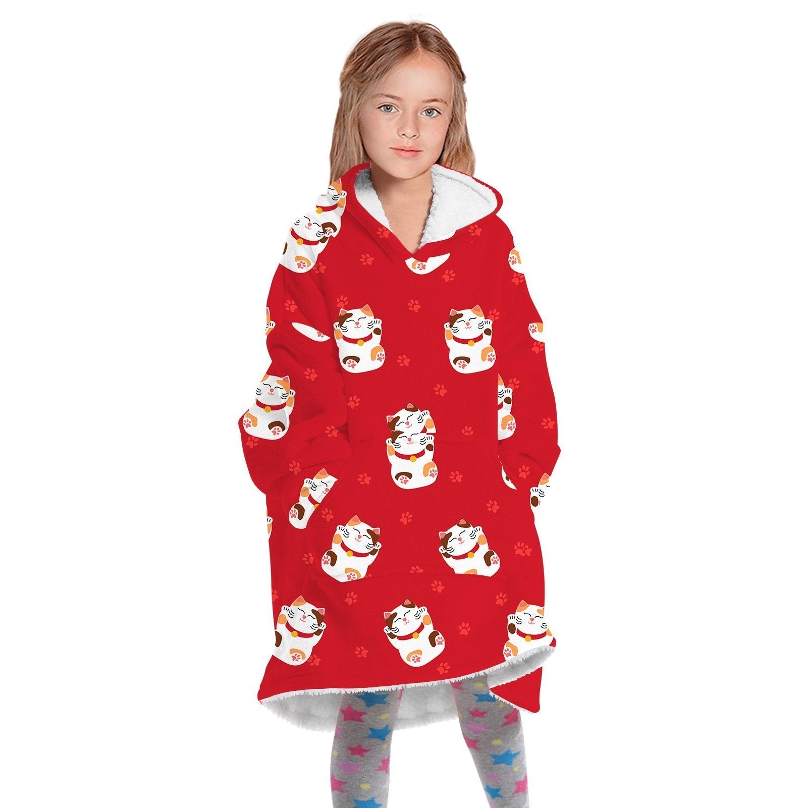 Family matching pajamas robes hoodie blanket Holiday Christmas Gifts - Ciclove