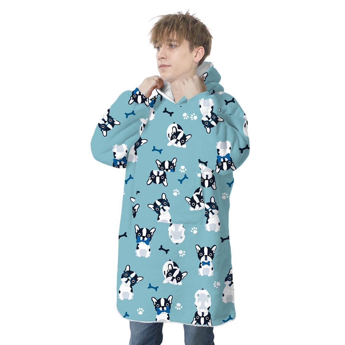 Family matching pajamas robes hoodie blanket Holiday Christmas Gifts - Ciclove