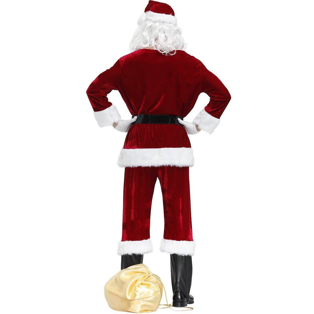 Christmas Costume Santa Claus Role-playing Suit Men - Ciclove