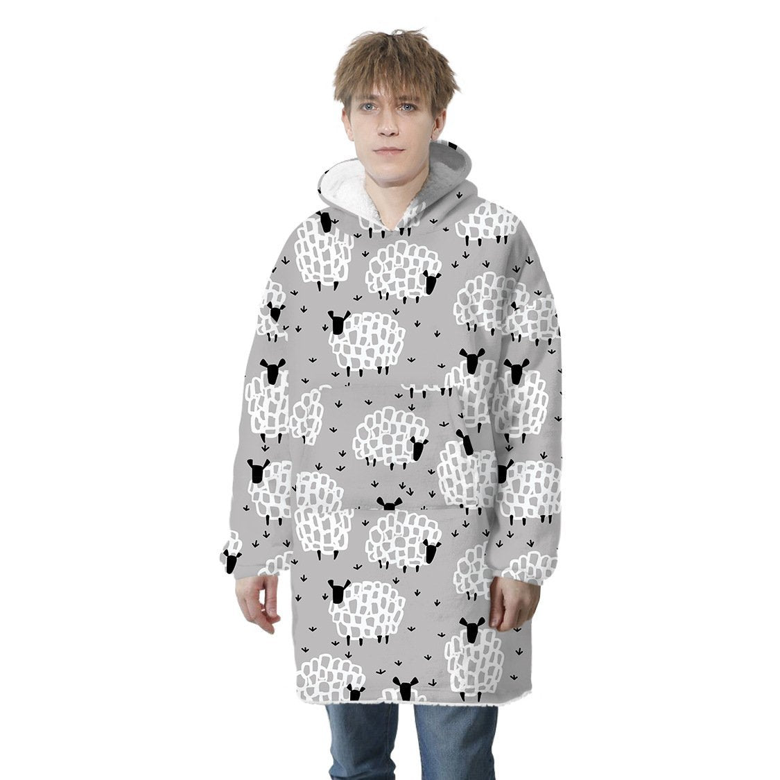 Family matching pajamas robes hoodie blanket Holiday Christmas Gifts - Ciclove